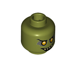 LEGO Goblin Minifigure Head (Safety Stud) (3626 / 19101)