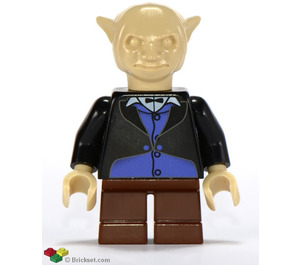 LEGO Goblin con Negro Chaqueta y Marrón Piernas Minifigura