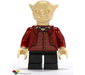 LEGO Goblin с Тъмно червено Костюм и Черно Крака Минифигурка