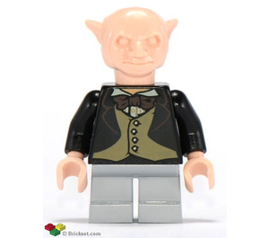 LEGO Goblin met Medium Stone Grijs Poten Minifiguur