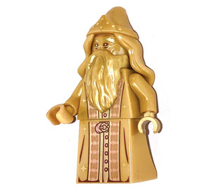 LEGO Gold Albus Dumbledore Minifigur