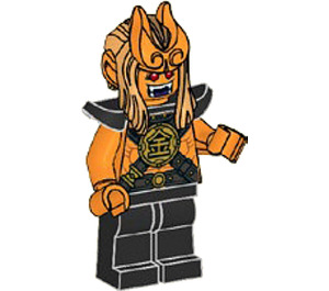 LEGO Gold Hoorn Demon minifiguur