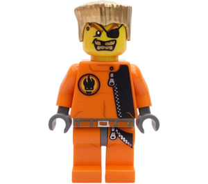 LEGO Gold Tooth with Hair Minifigure