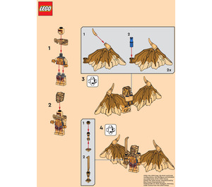 LEGO Golden Dragon Cole 892304 Instructies