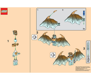 LEGO Golden Dragon Zane 892293 Instructies