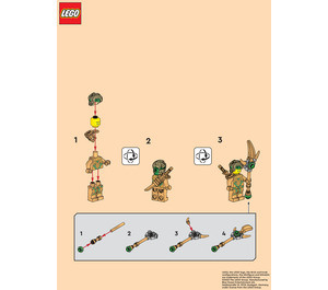 LEGO Golden Oni Lloyd Set 892297 Instructions