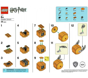 LEGO Golden Snitch Set SNITCH