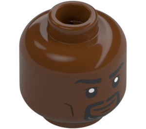 LEGO Goliath Minifigure Head (Safety Stud) (3274 / 104634)