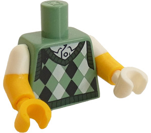 LEGO Gone Golfin' President Business Minifig Torso (973 / 16360)