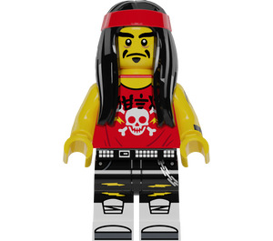 LEGO Gong ja Guitar Rocker Minihahmo