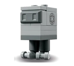 LEGO Gonk Droid (Medium Stone grå) med Imperial logotyp Minifigur