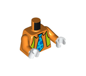 LEGO Goofy with Azure Suspenders Minifig Torso (973 / 76382)