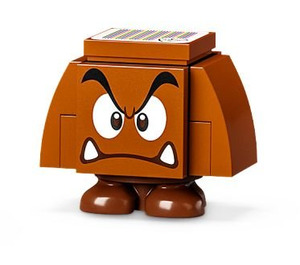 LEGO Goomba con Angry Viso e Nero Interior Minifigure