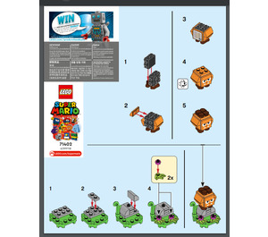 LEGO Goombrat Set 71402-4 Instructions