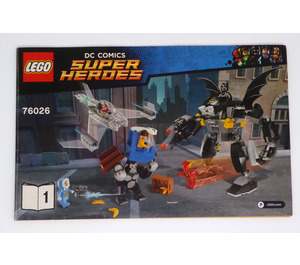 LEGO Gorilla Grodd Goes Bananas Set 76026 Instructions