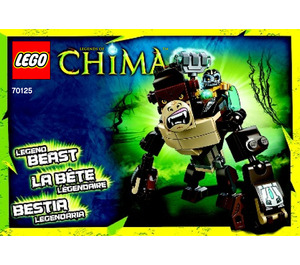 LEGO Gorilla Legend Beast Set 70125 Instructions