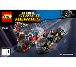 LEGO Gotham City Cycle Chase Set 76053 Instructions