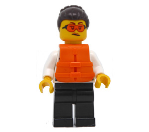 LEGO Gracie Goodhart z Kamizelka ratunkowa Minifigurka