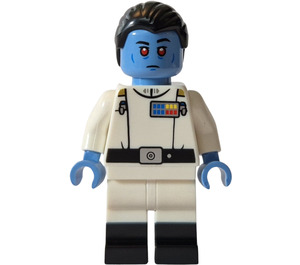 LEGO Grand Admiral Thrawn avec Bleu Moyen Skin Minifigurine