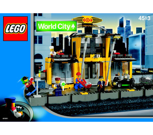 LEGO Grand Central Station Set 4513 Instructions
