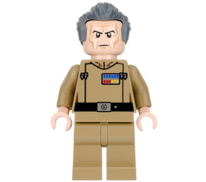 LEGO Grand Moff Tarkin met Donker zandbruin Uniform  Minifiguur