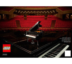 LEGO Grand Piano Set 21323 Instructions