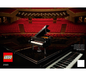 LEGO Grand Piano 21323 Instructies