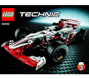 LEGO Grand Prix Racer Set 42000 Instructions