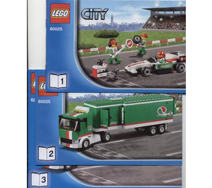 LEGO Grand Prix Truck 60025 Instructions
