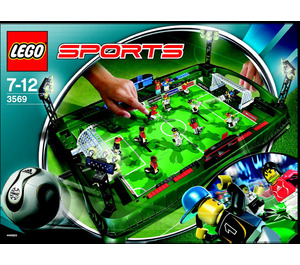 LEGO Grand Soccer Stadium Set 3569 Instructions
