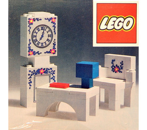 LEGO Grandfather Clock, Chair and Table 270-2