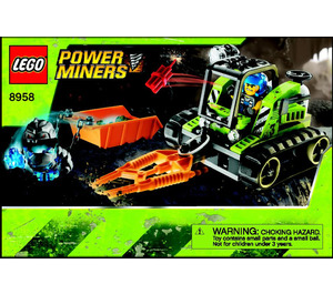 LEGO Granite Grinder 8958 Istruzioni