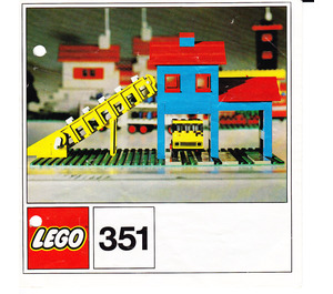 LEGO Gravel Depot 351 Instructies