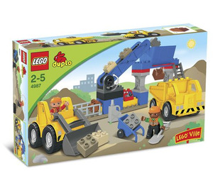LEGO Gravel Pit Set 4987 Packaging