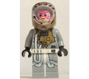 LEGO Grå Squadron Pilot Minifigur