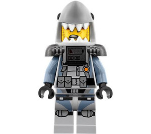 LEGO Great Weiß Hai Army Thug mit Airtanks Minifigur