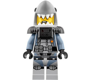 LEGO Great Hvit Hai Army Thug med Airtanks Minifigur