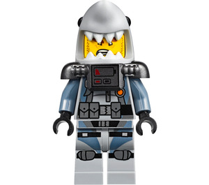 LEGO Great Wit Haai Minifiguur