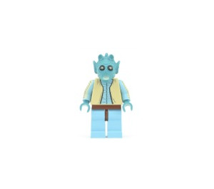 LEGO Greedo med Mörk Turkos Skin Minifigur