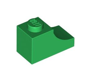 LEGO Groen Boog 1 x 2 Omgekeerd (78666)
