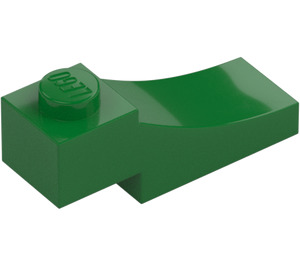 LEGO Grön Båge 1 x 3 Omvänd (70681)