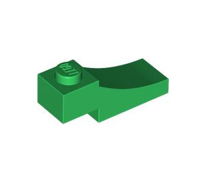LEGO Grün Bogen 1 x 3 Invertiert (70681)