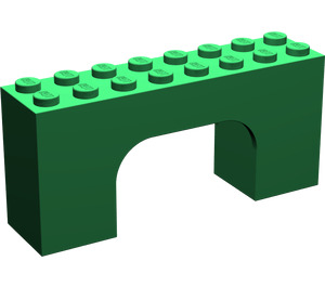LEGO Green Arch 2 x 8 x 3 (4743)