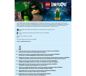 LEGO Green Pfeil 71342 Instructions