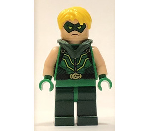 LEGO Green Arrow with Hair Minifigure