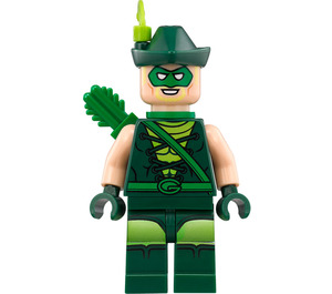 LEGO Groen Pijl met Hoed Minifiguur