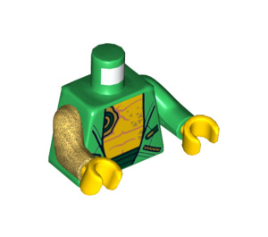 LEGO Grün Avatar Lloyd Minifigur Torso (973 / 76382)