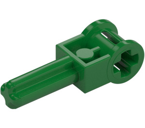 LEGO Green Axle 1.5 with Perpendicular Axle Connector (6553)