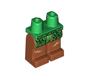 LEGO Grün Baby Affe King Minifigure Hüften und Beine (3815 / 76847)