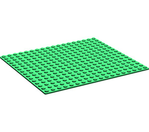 LEGO Groen Grondplaat 16 x 18